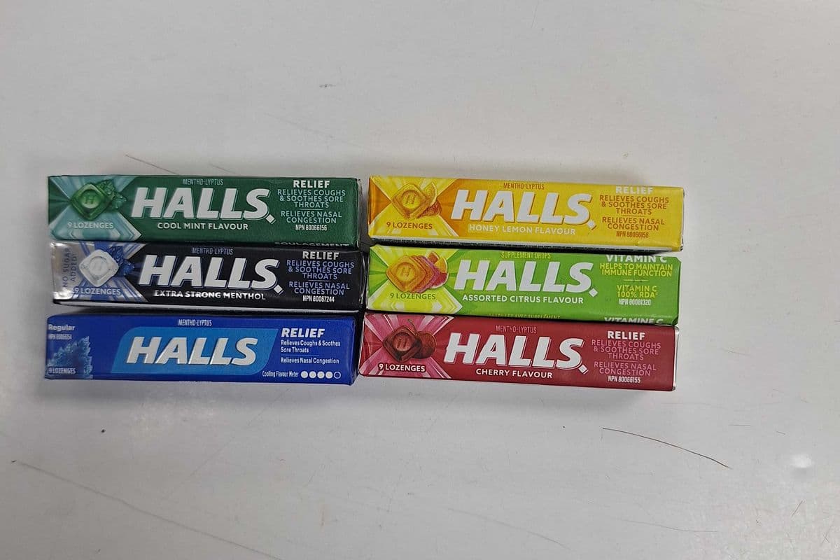 Halls (9 Lozenges) - $ 2.49