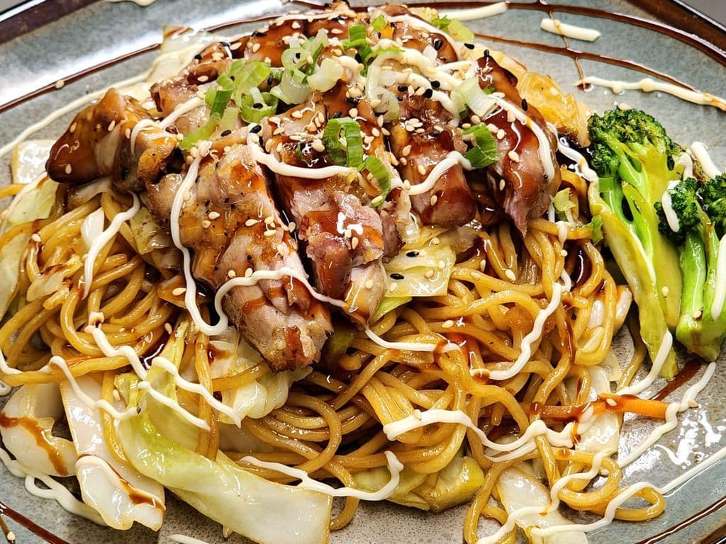Chicken Yakisoba