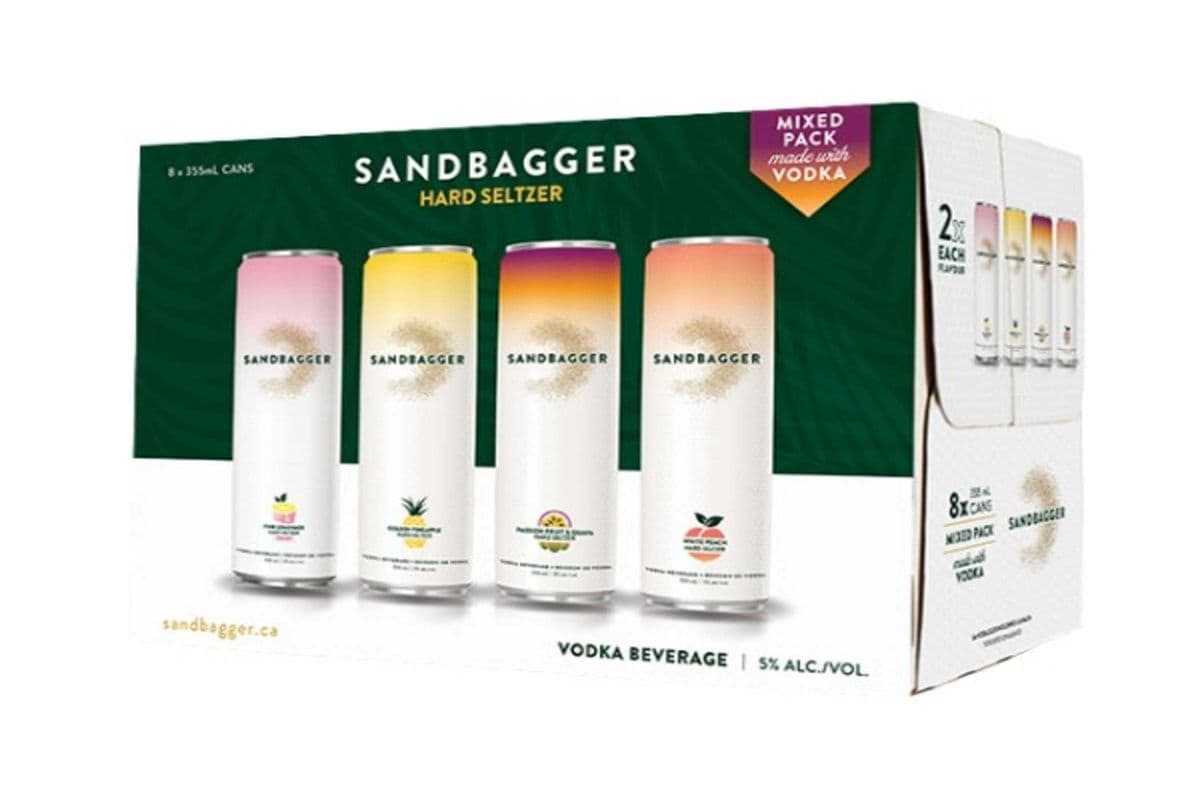 SANDBAGGER VODKA 8 PACK MIXER (1 x 8pack)