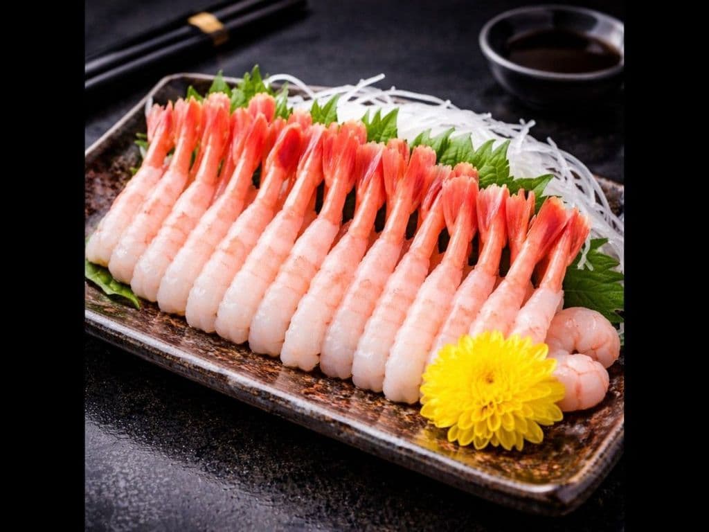 Amaebi Sashimi