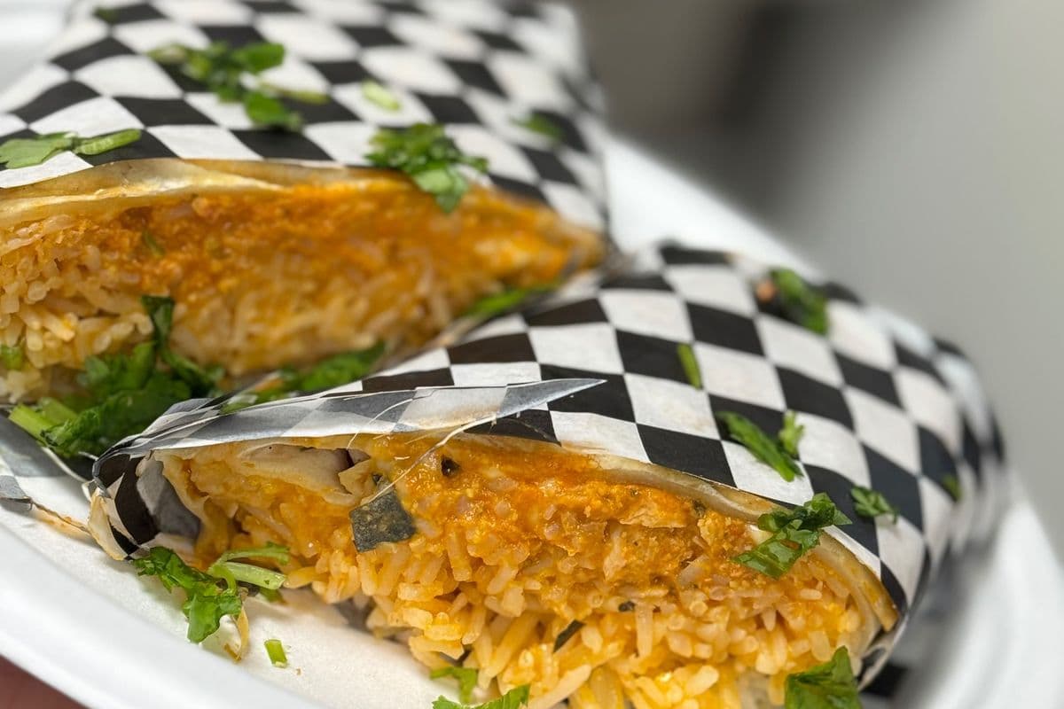 Butter Chicken Burrito