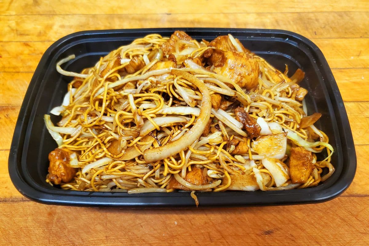 34A. Chicken Chow Mein (thin noodle)