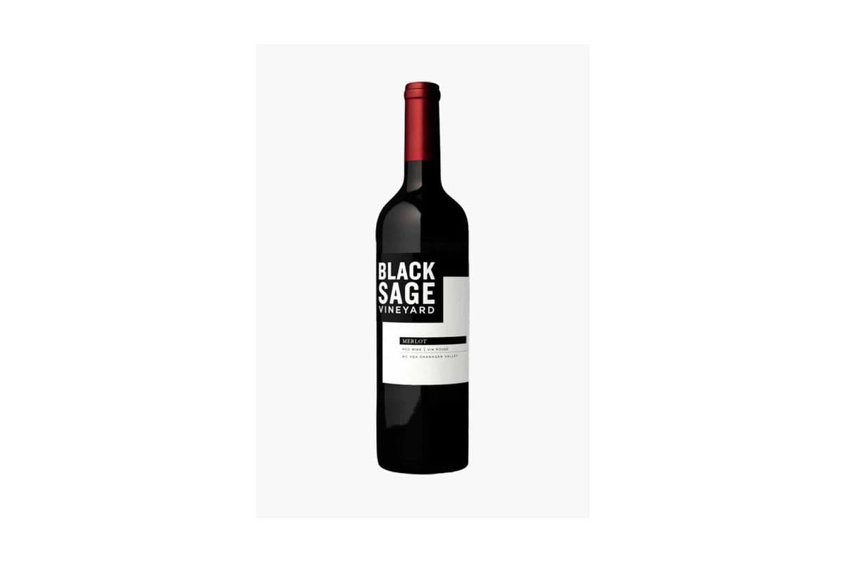 Black Sage Vineyard Merlot (Ca)🍁 (1 x 750ml)