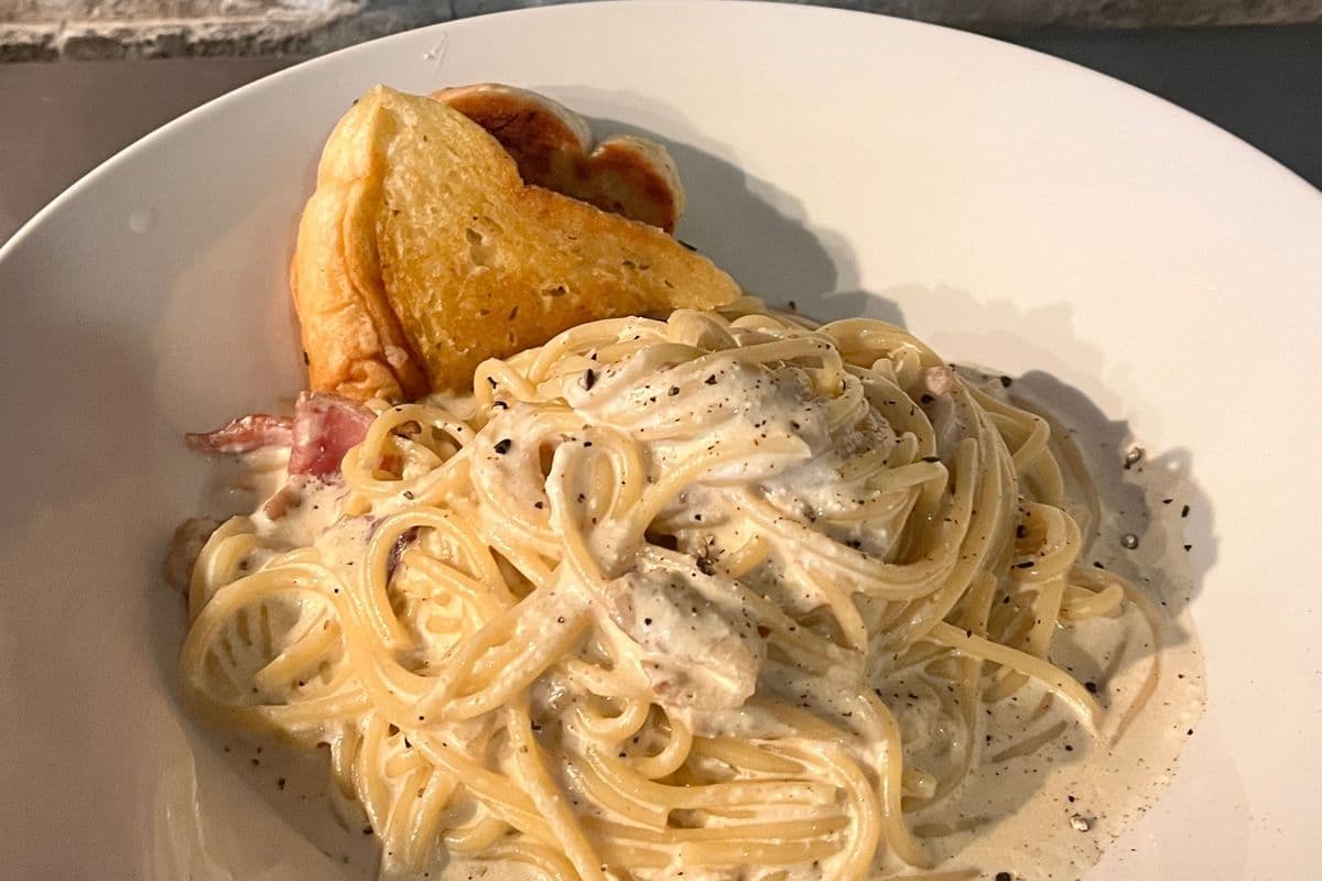 (New!) Mentaiko cream pasta