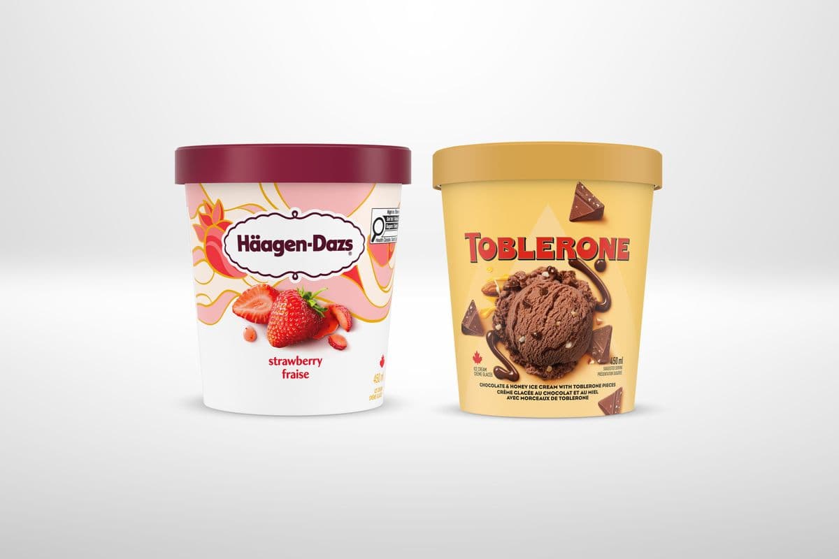 Häagen-Dazs / Toblerone (400 - 450ml) - $6.99 each