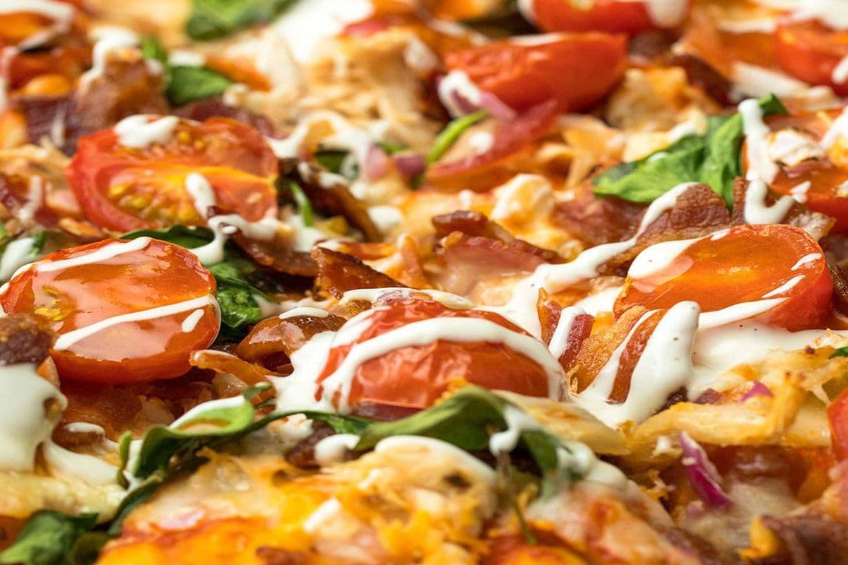 17. 12" Medium Butter Chicken Pizza
