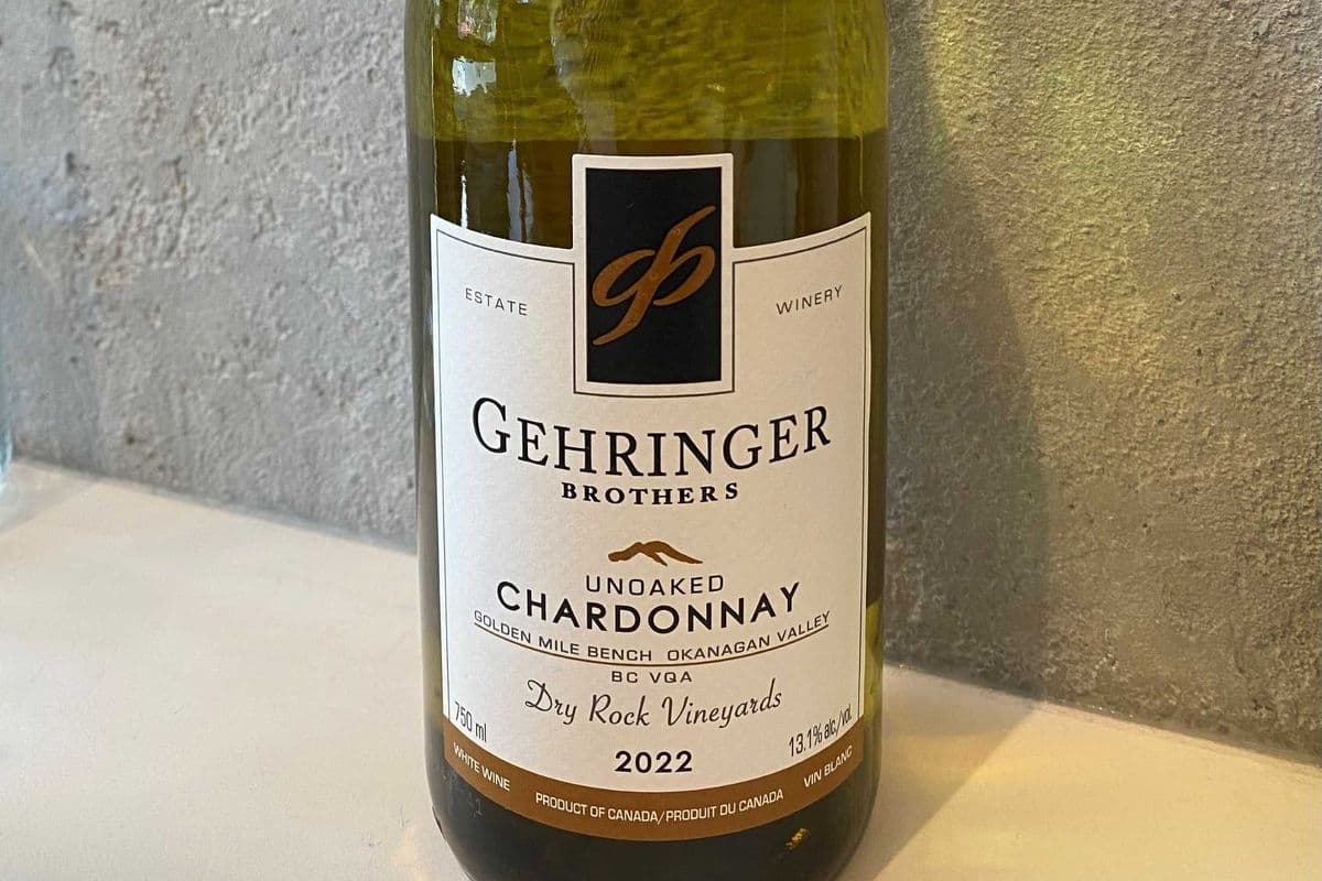 Gehringer Dry Rock Unoaked Chardonnay (1 x 750ml)