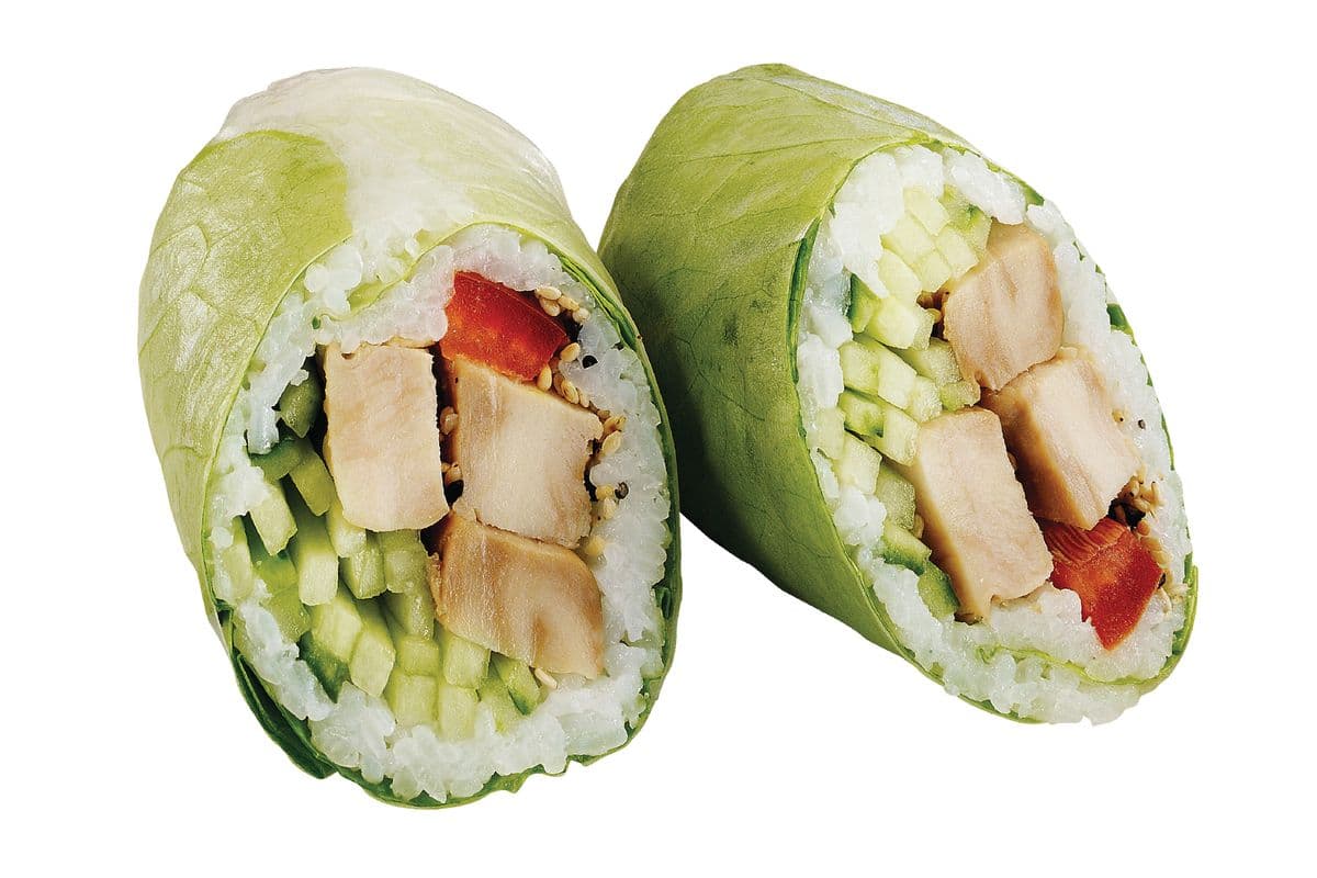 Maki de printemps au poulet (2 mcx) / Chicken Spring Maki (2 pcs)