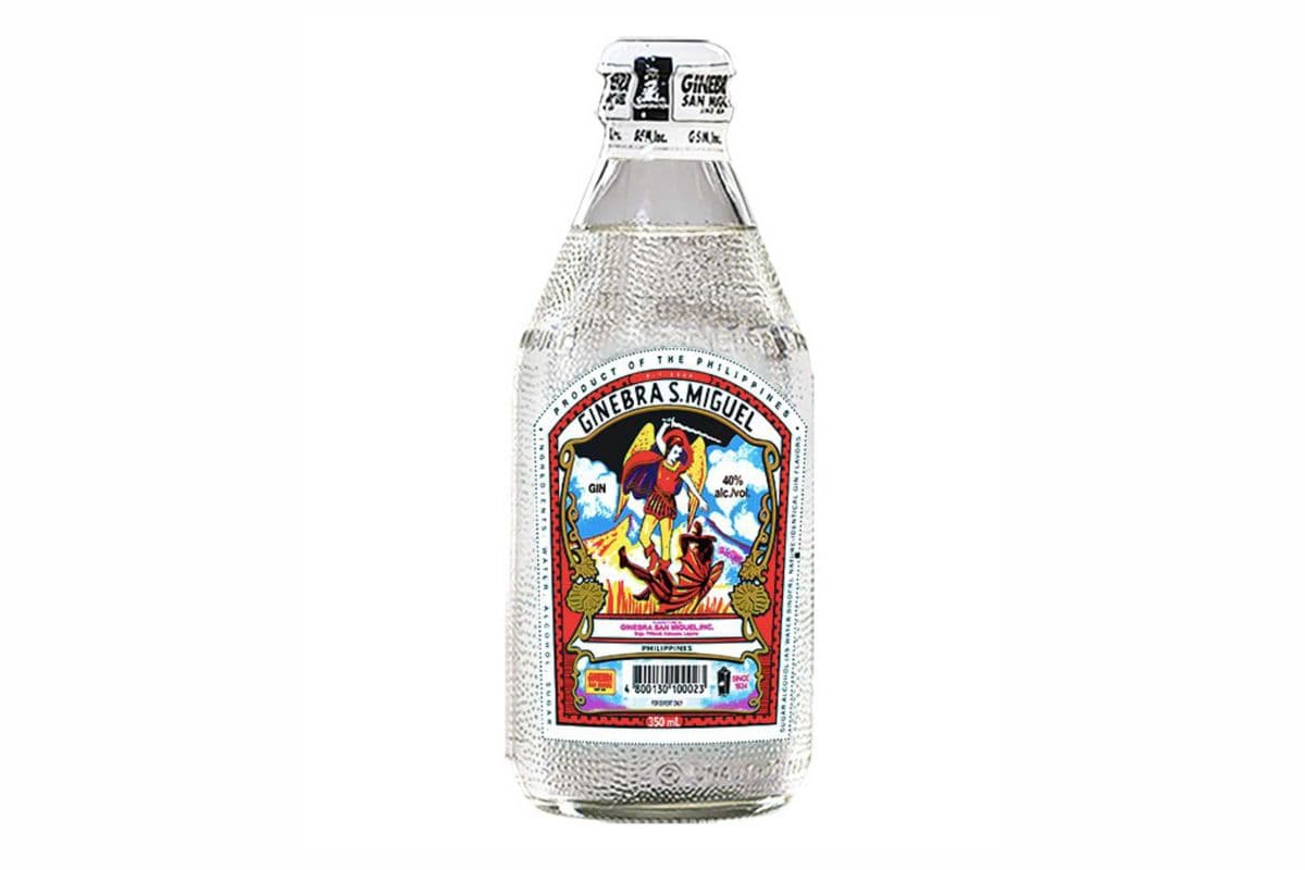Ginebra San Miguel Gin Round 375ml (1 x 350ml)
