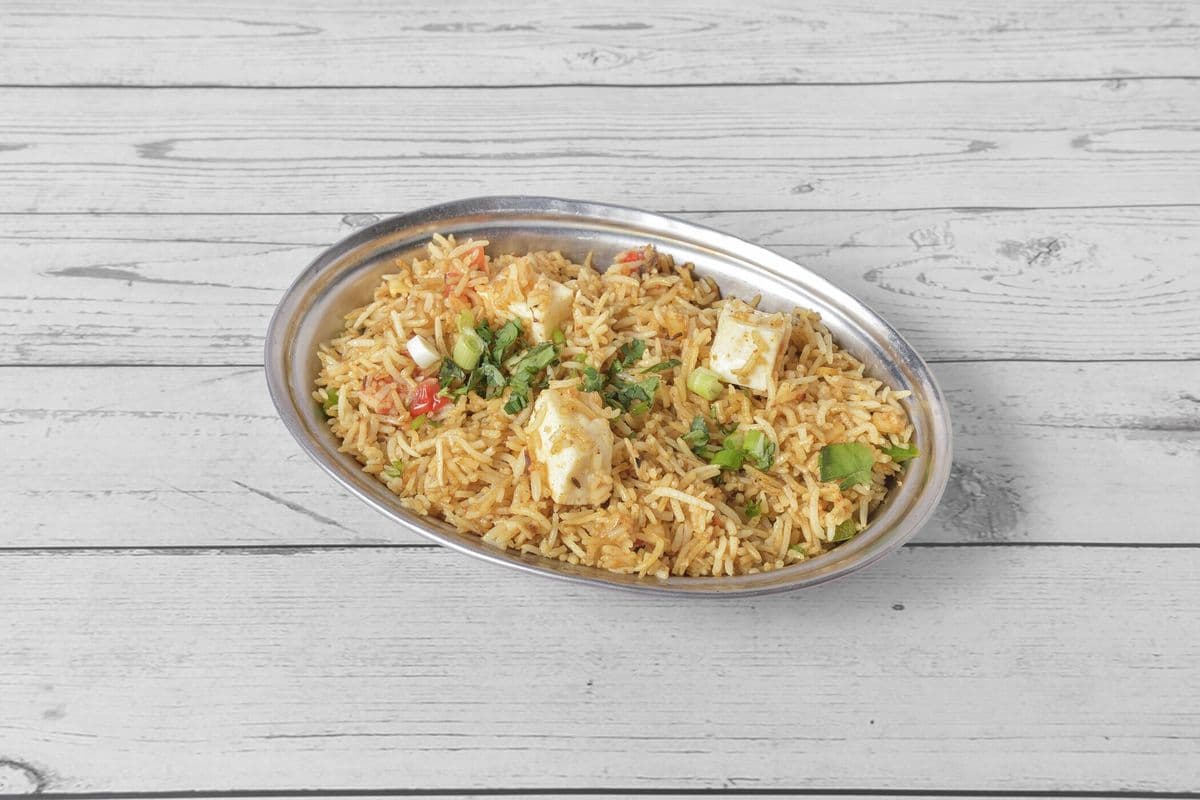 Veg Paneer Tawa Pulao