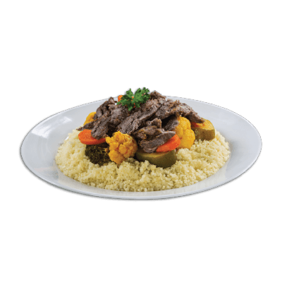 Couscous au shawarma