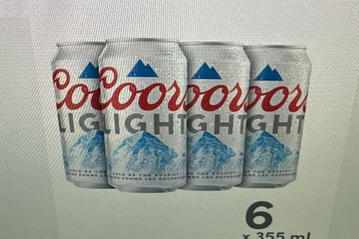 Coors Light Beer 6 can (6 x 355 ml)