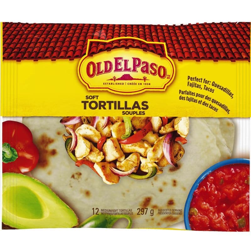 Old El Paso Soft Tortillas (334 g)