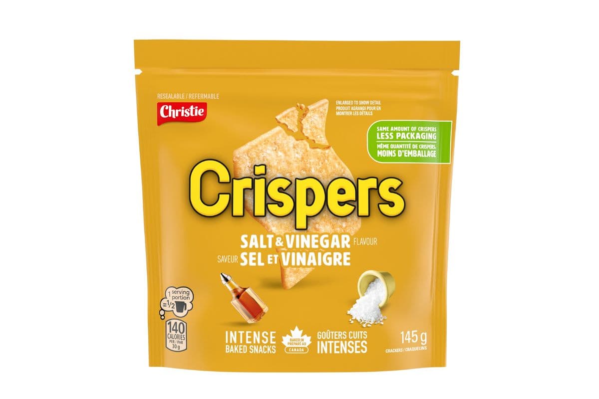 Crispers Salt & Vinegar (145g) 77822