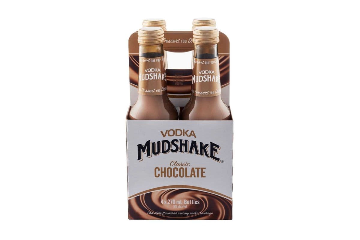 Vodka Mudshake Classic Chocolate-4PK (4 x 270ml)