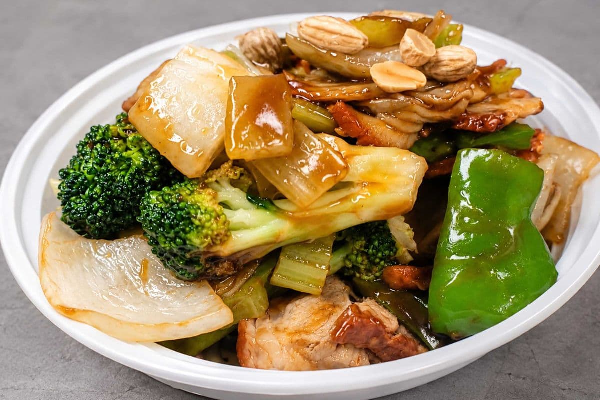 66. Roasted Pork with Mixed Vegetables