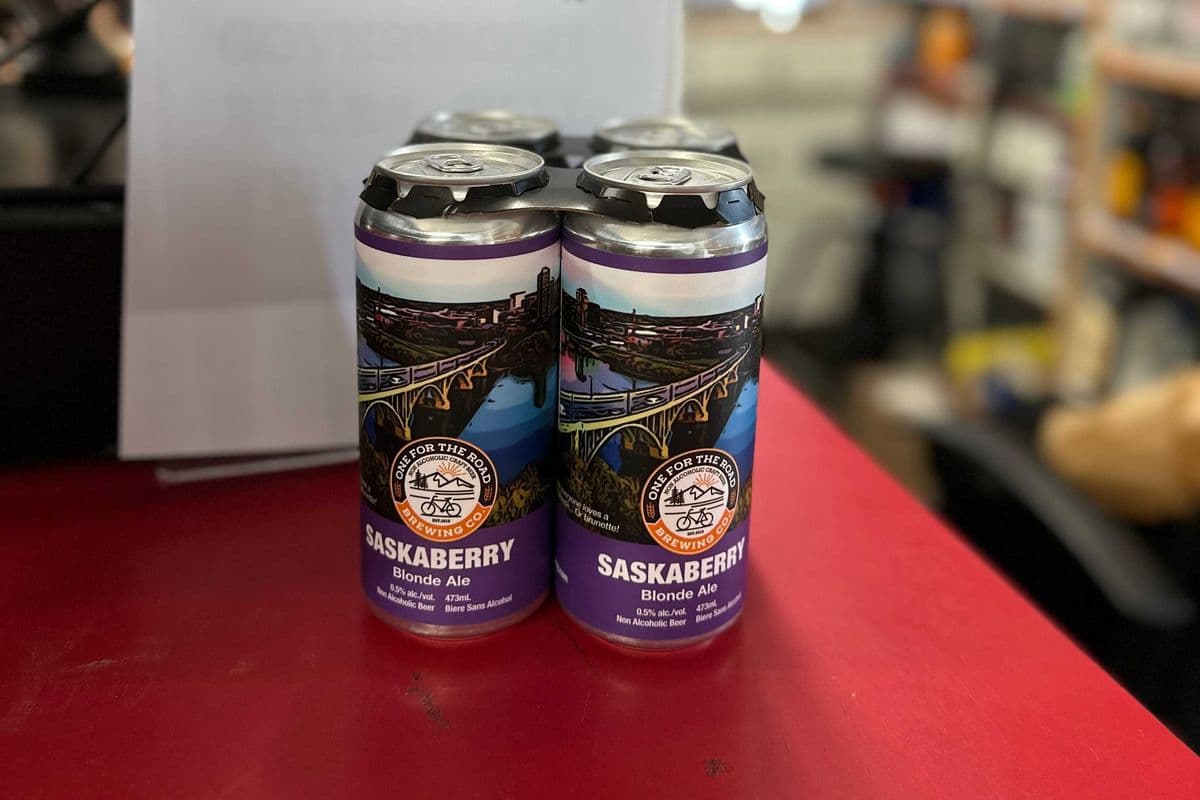 ONE FOR THE ROAD N/ALC SASKABERRY BLONDE (1 x 4 PK)
