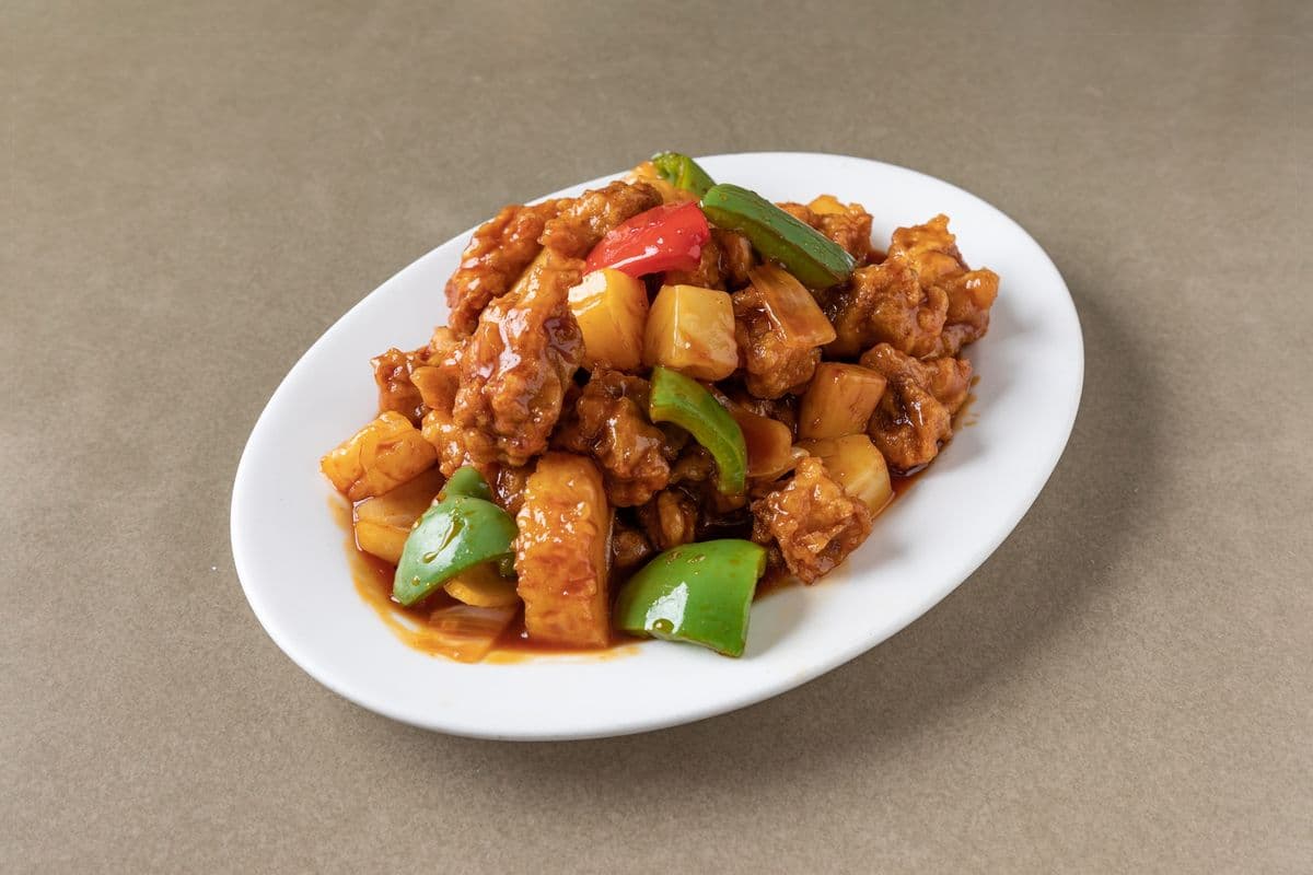 65. Sweet-and-Sour Pork with Pineapple