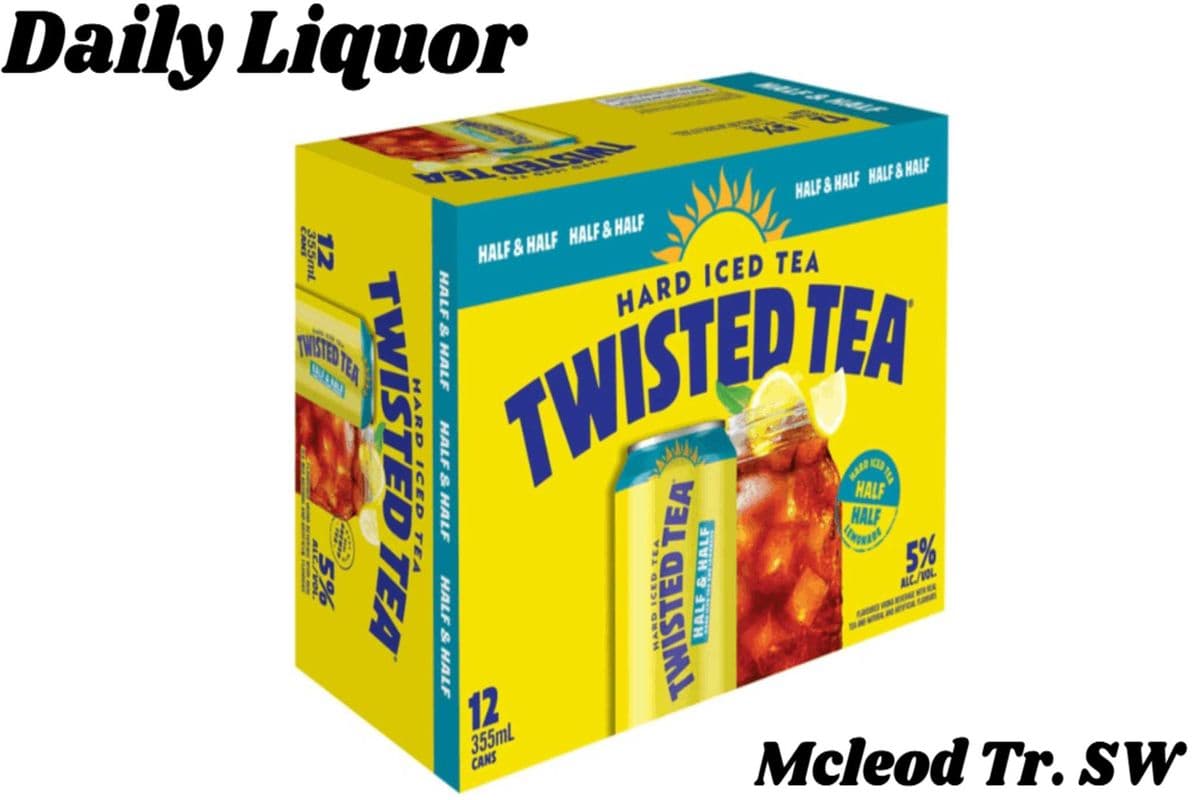 TWISTED TEA HALF & HALF ICED TEA 12 CANS (1 x 355ML)