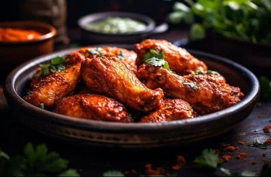 5 Tandoori Chicken wings