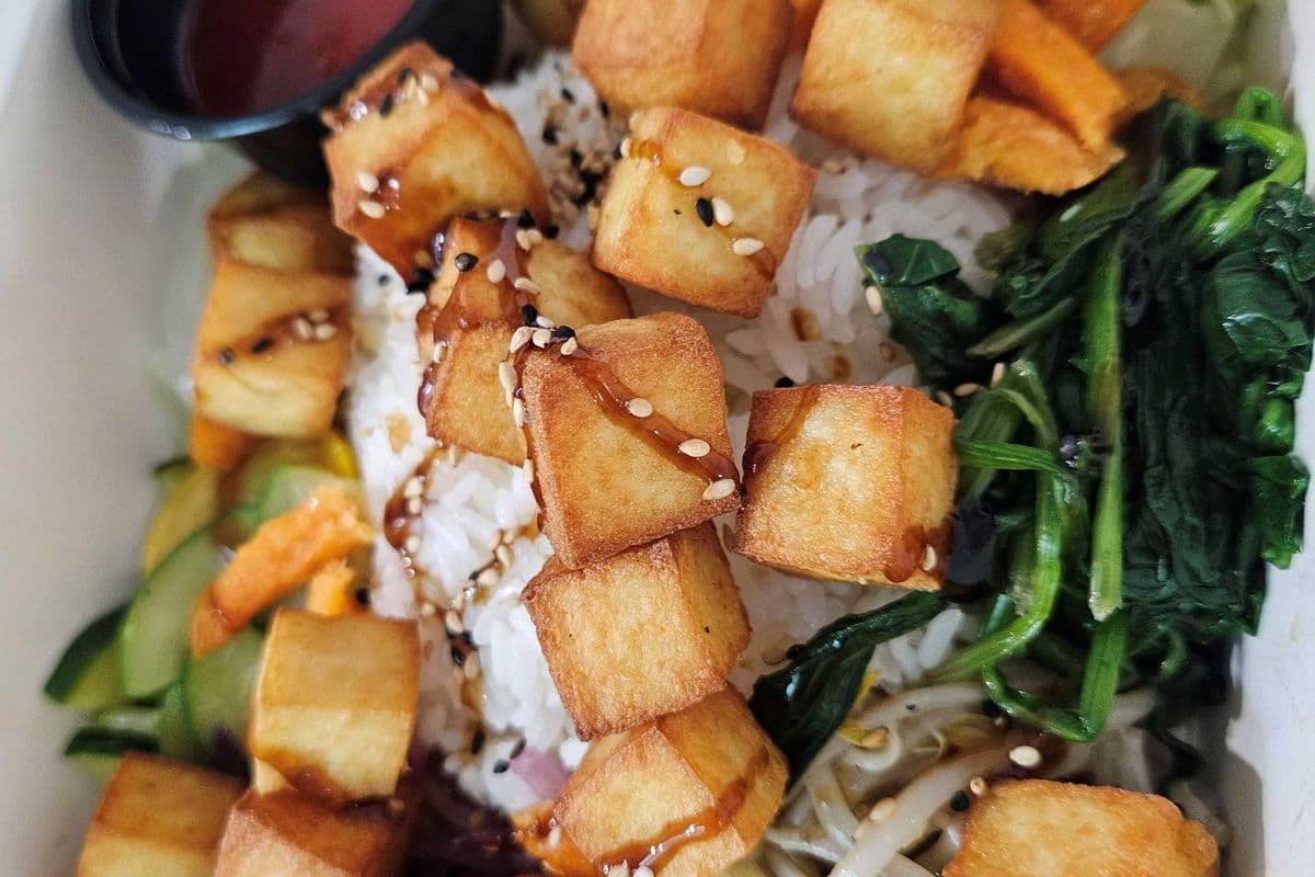 Tofu Bibim Bap