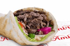 Pita shawarma