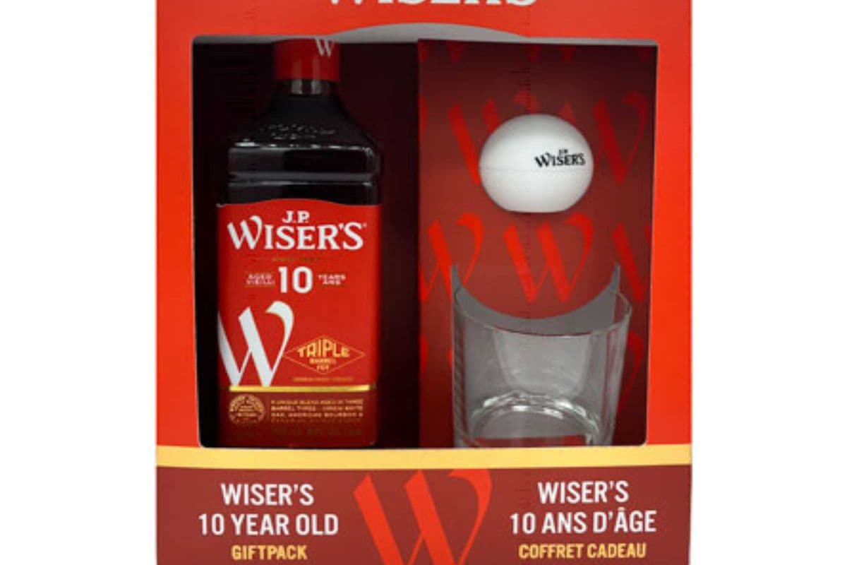 J P WISER GIFT PACK 750ML (1 x 750 ML )