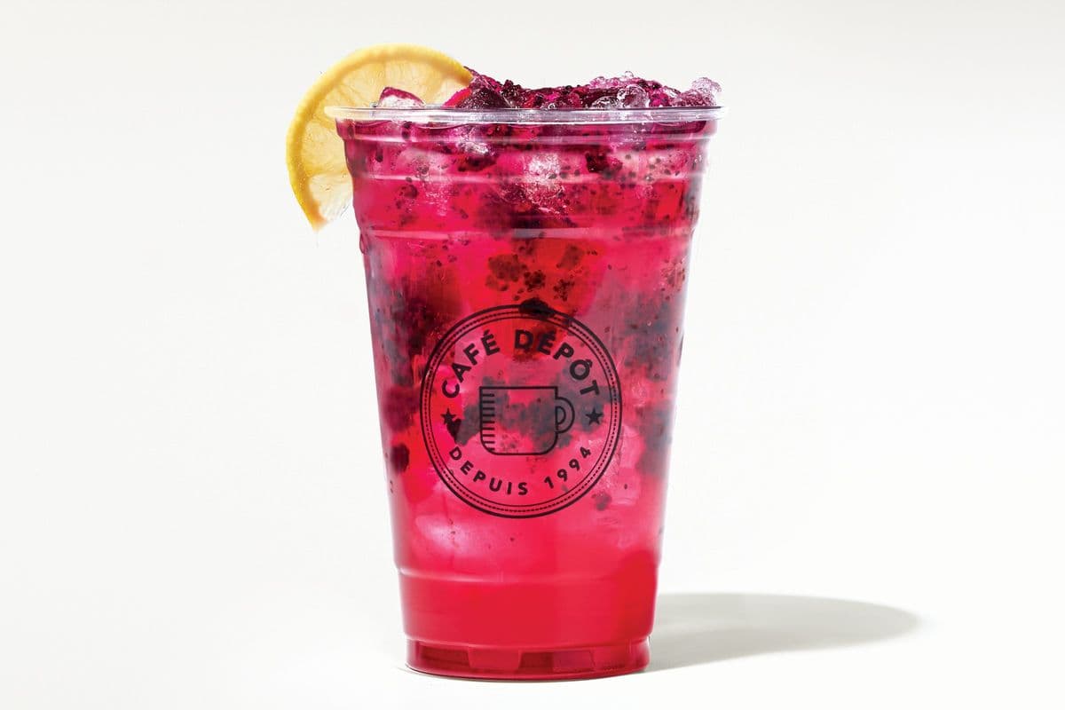 Limonata fruit de dragon / Dragon Fruit Lemonade