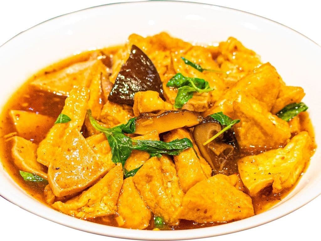 E50 Tofu Casserole三杯豆腐