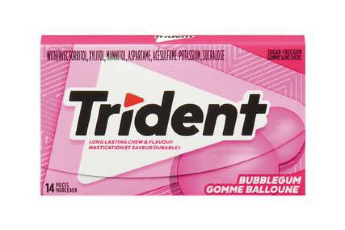 Trident - Gomme Balloune / BubbleGum (14 pcs)