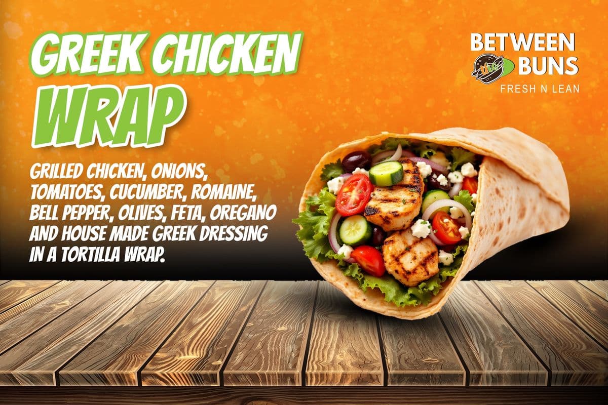 Greek Chicken Wrap