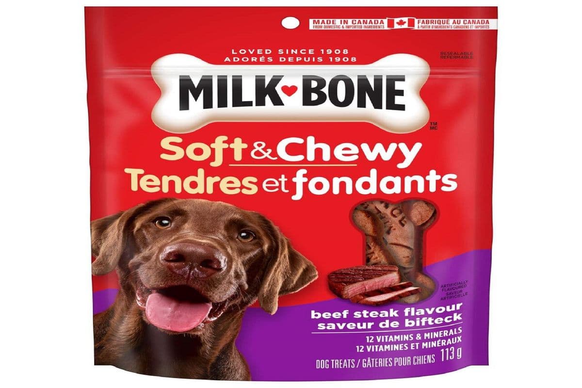 Milk-Bone Chewy Beef Steaks (113g) (113g)