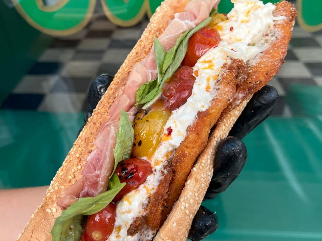Crispy Chicken Caprese