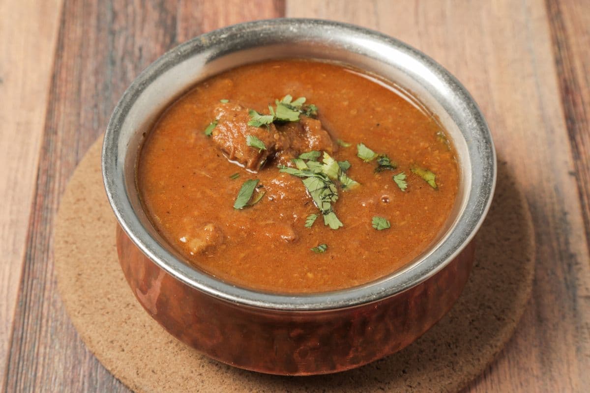 Agneau au cari / Lamb Curry