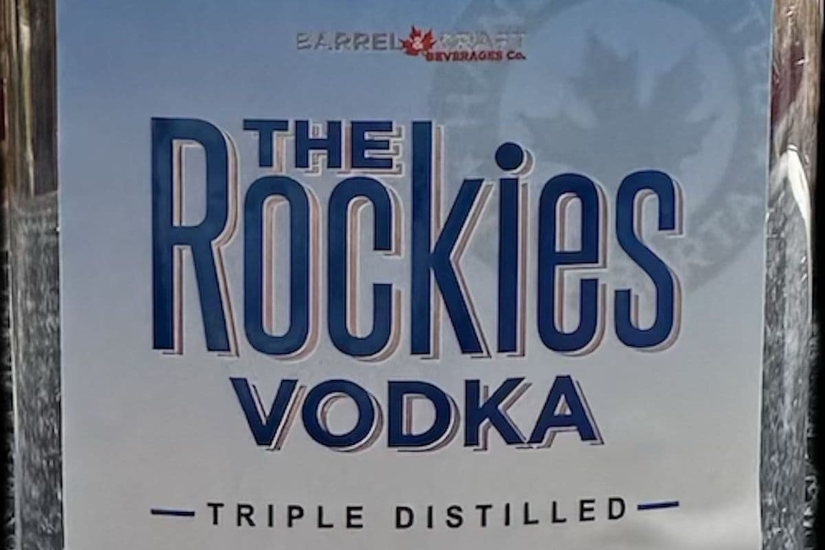 ROCKIES VODKA 375ML (1 x 375ML)