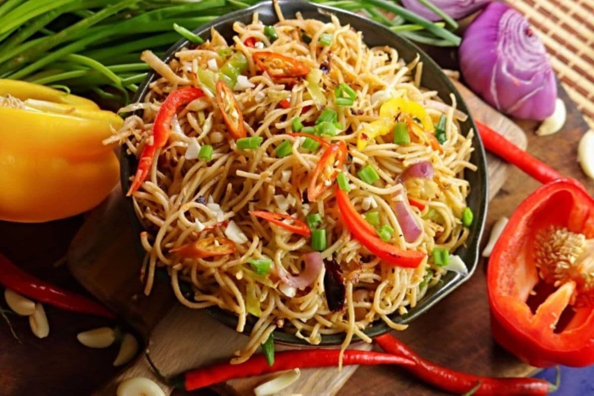 Noodles (Indian style)