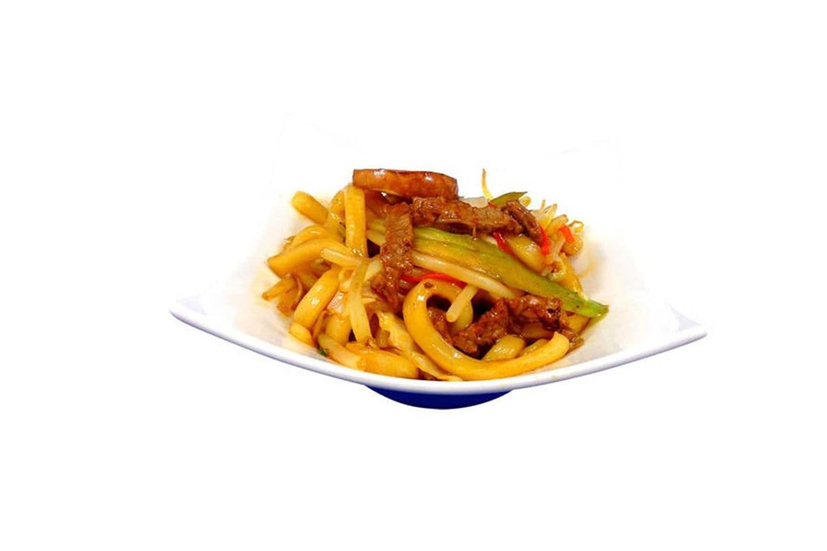 Beef Fried Udon