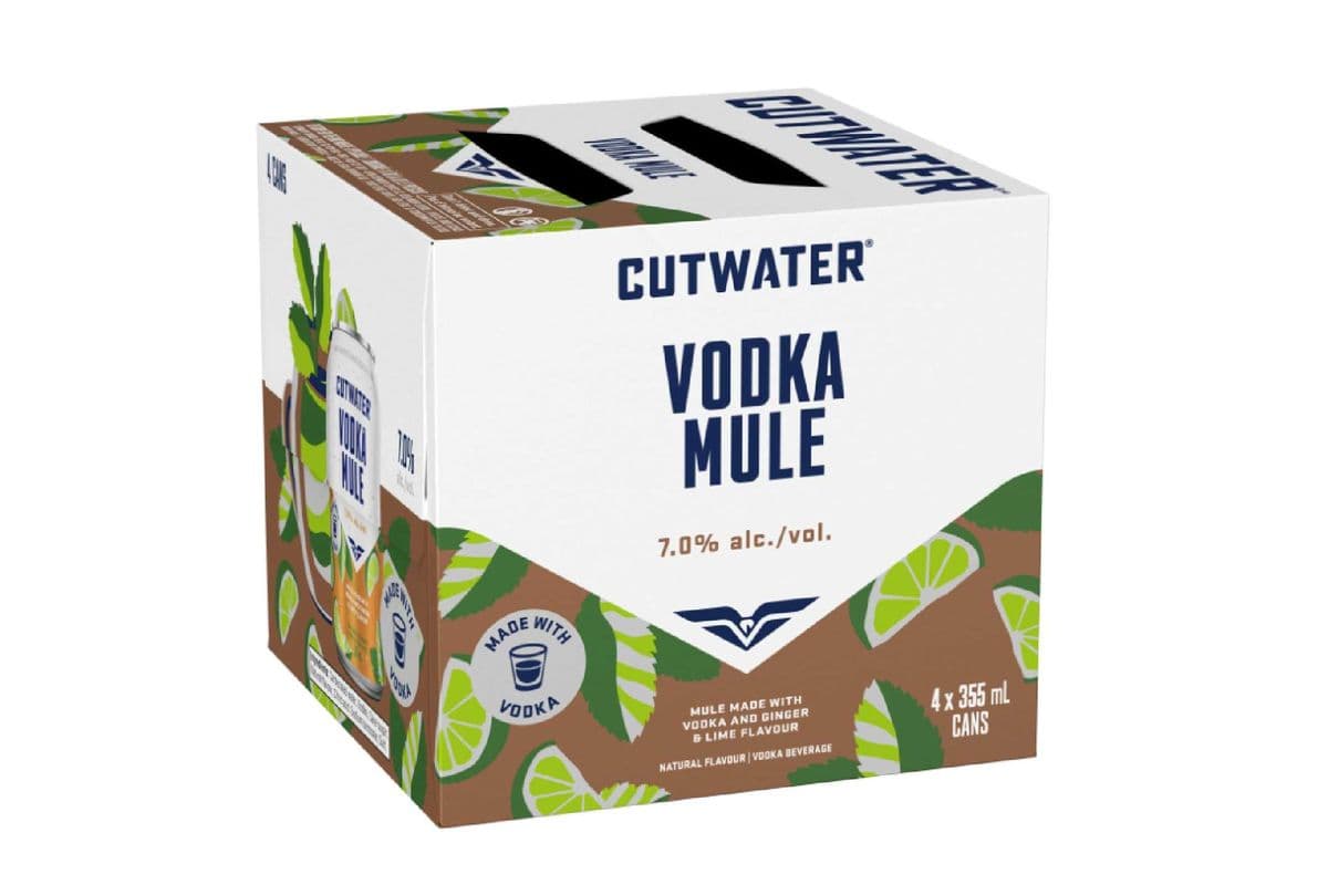 Cutwater Vodka Mule (4 x 355ml)