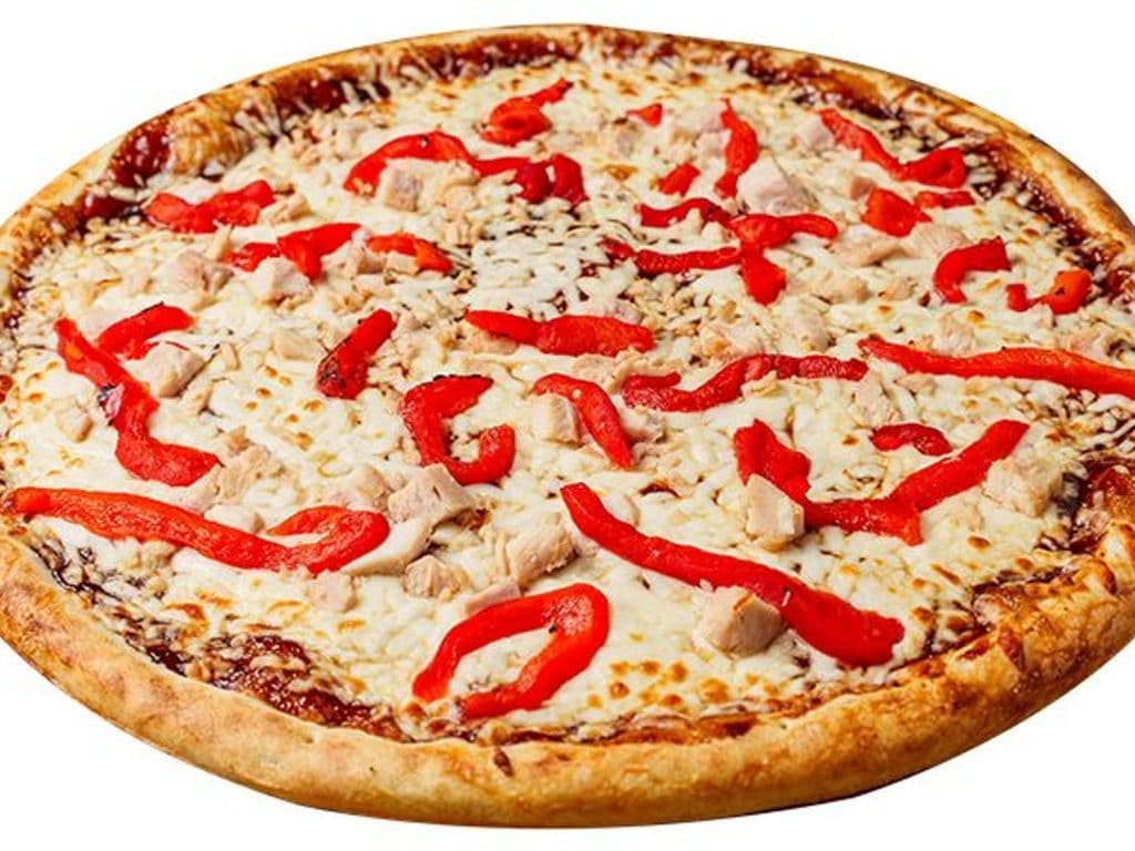 14" Mega BBQ Chicken Pizza