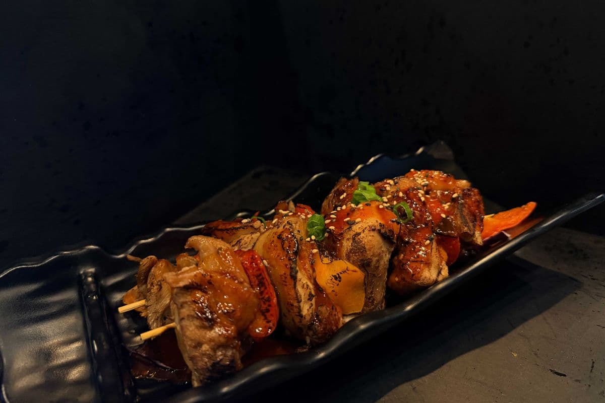 Spicy Chicken Yakitori