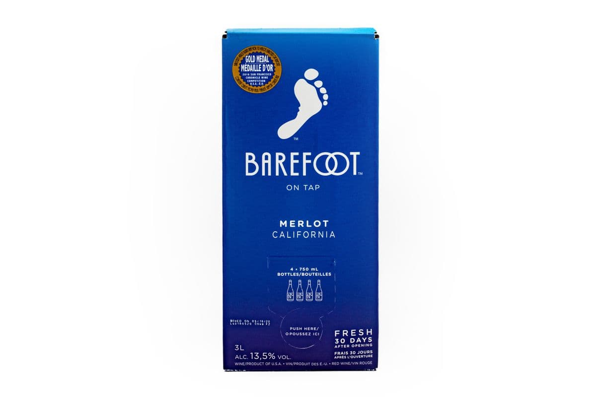 Barefoot Merlot (1 x 3 L)