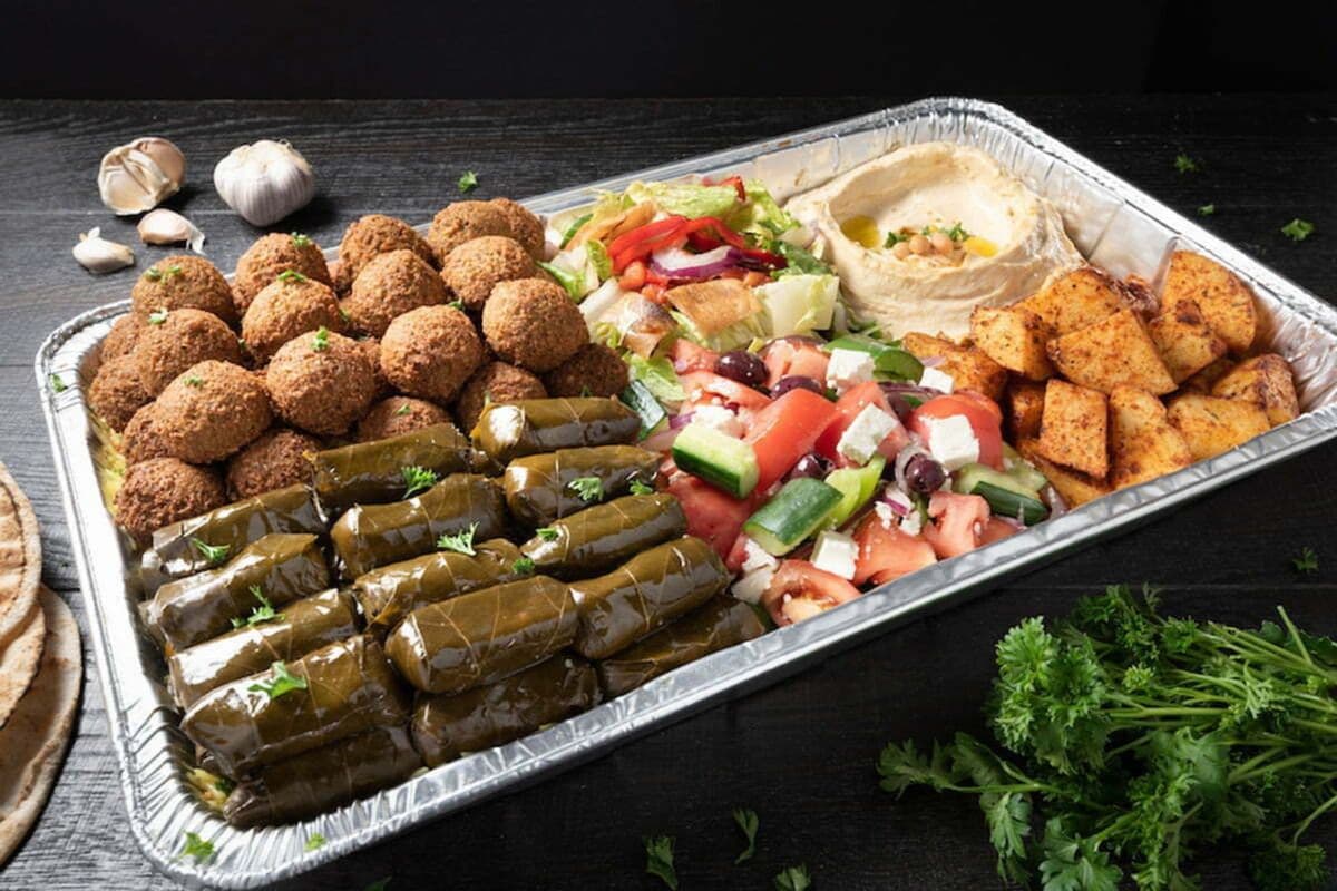 Family Vegetarian Plate for 5 people
