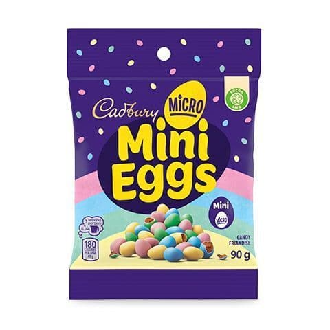 Cadbury Micro Mini Eggs 90g (was $6.59)