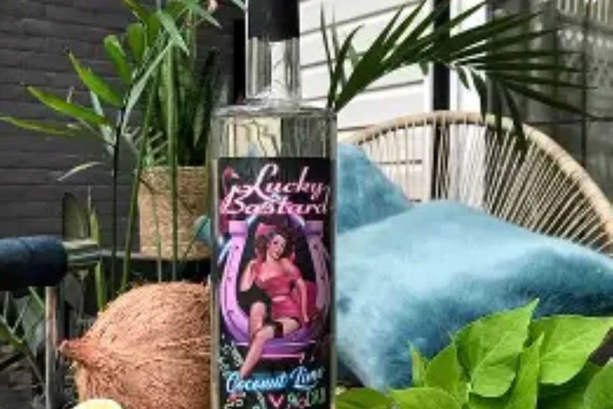 Lucky Bastard Coconut Lime Vodka - 750ml--JUNE SALE (1 x 750ml)