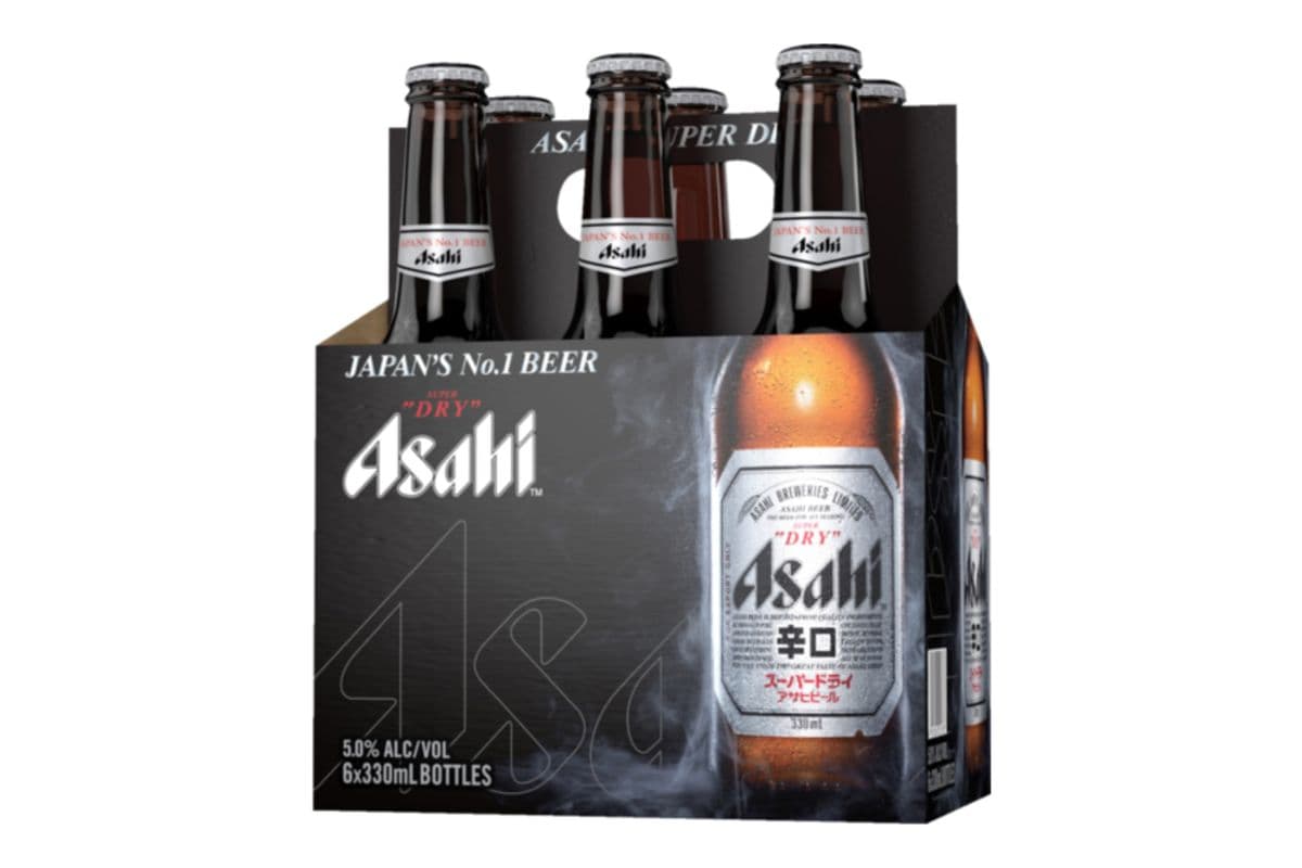 Asahi Super Dry (6 Bottles) (1 x 330ML)