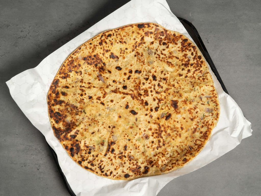 Aloo Palak Paratha