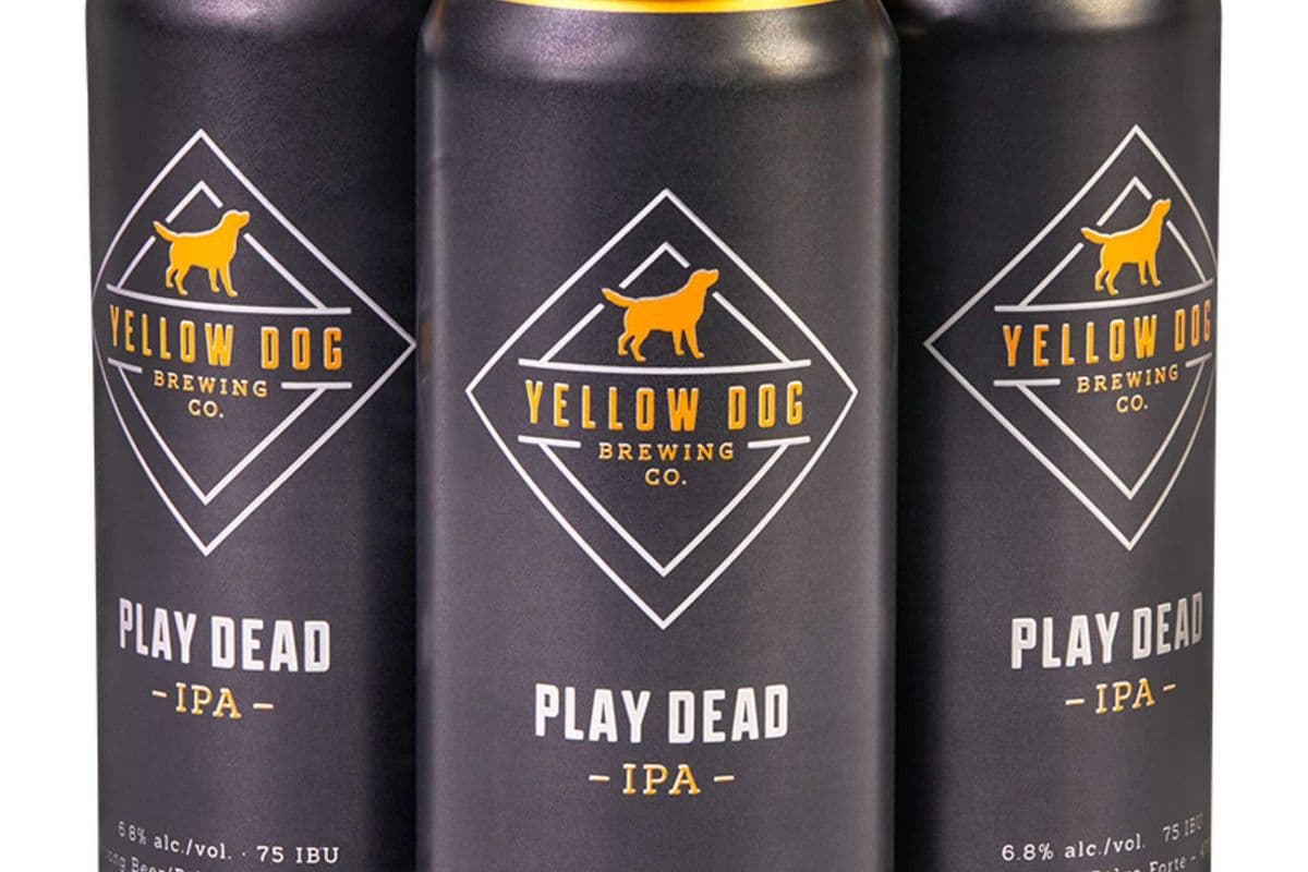 Yellow Dog Play Dead IPA - 4x473mL Cans (4 x 473ml)