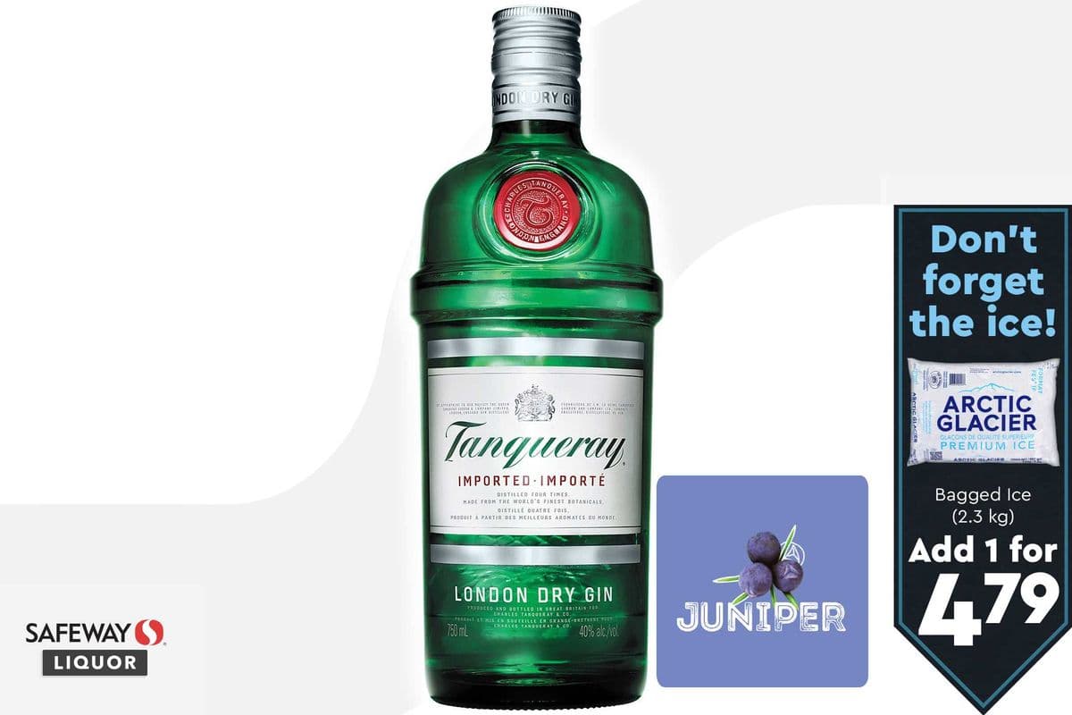 Tanqueray Gin (1 x 750 ml)