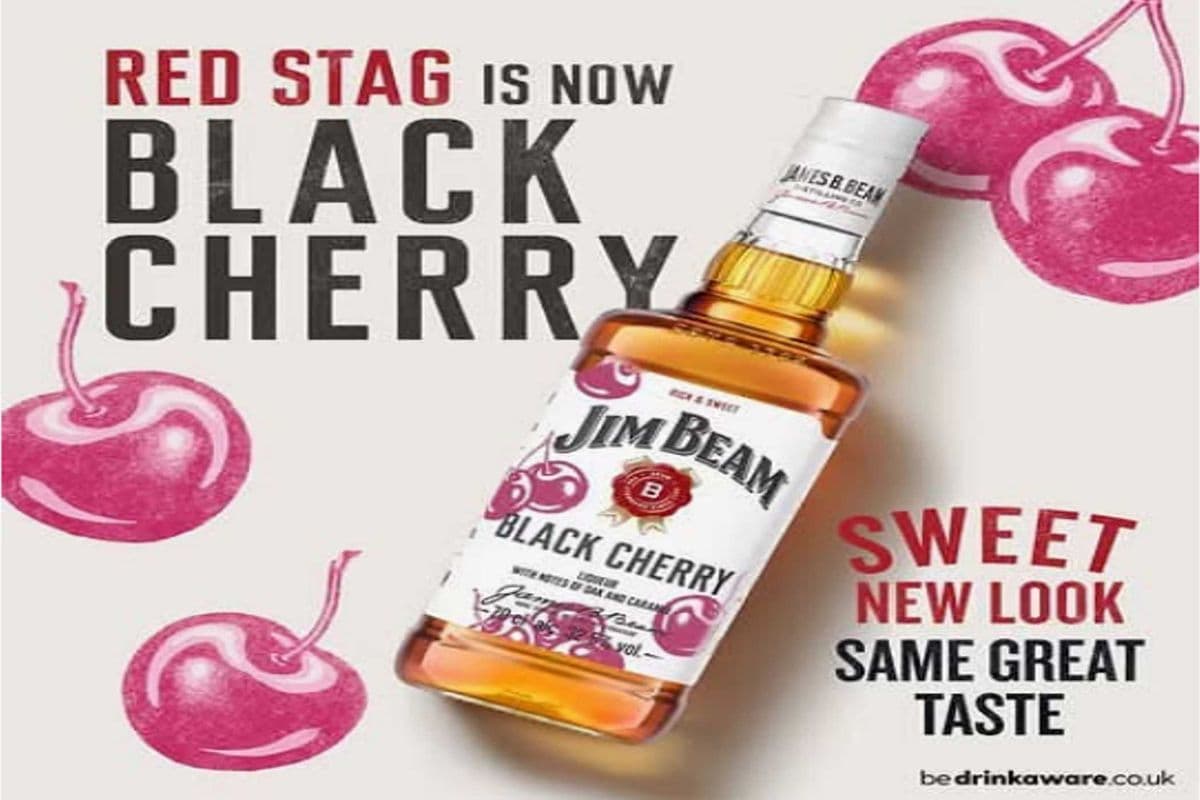 JIM BEAM BLACK CHERRY (1 x 750ML)