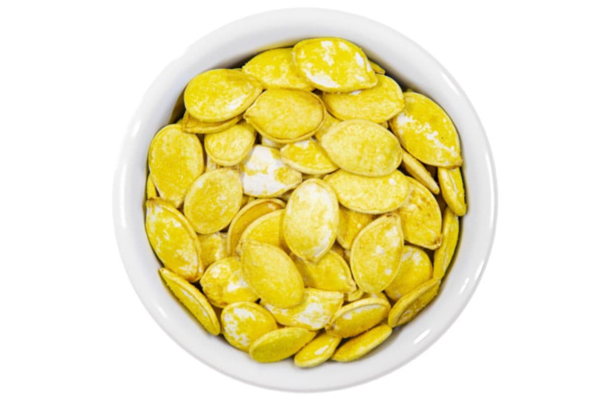 Pumpkin Seeds, Chubby, Lime and Saffron (1 lb)